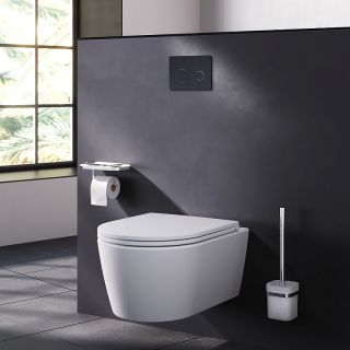 Клавиша смыва Am.Pm Touch Pro I0450B38 сенсорная черный глянец